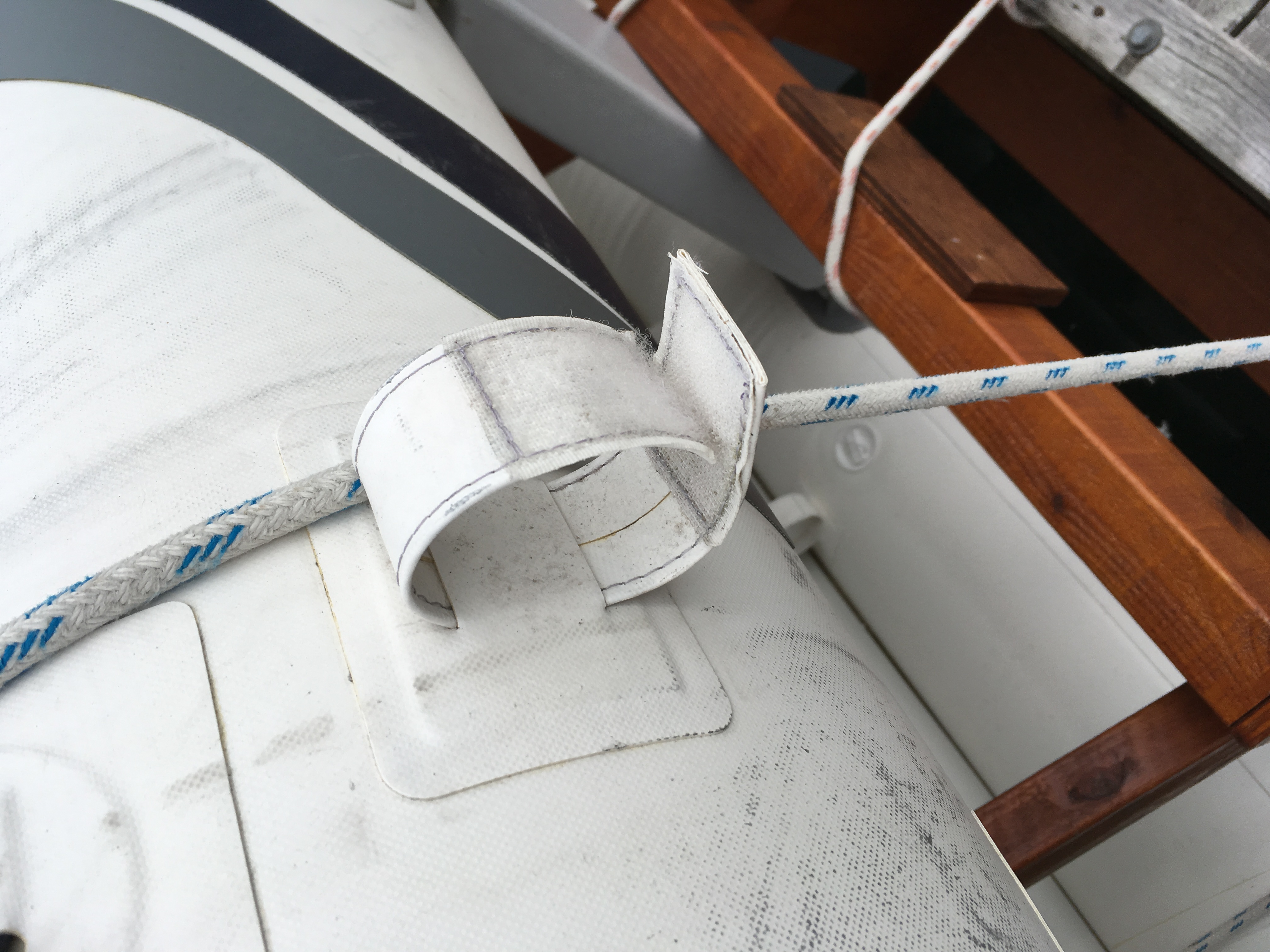 inflatable boat tiedown 2 DIY Packraft