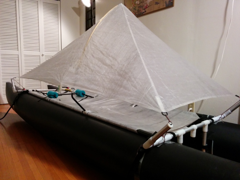 Tim’s Pontoon Boat – DIY Packraft