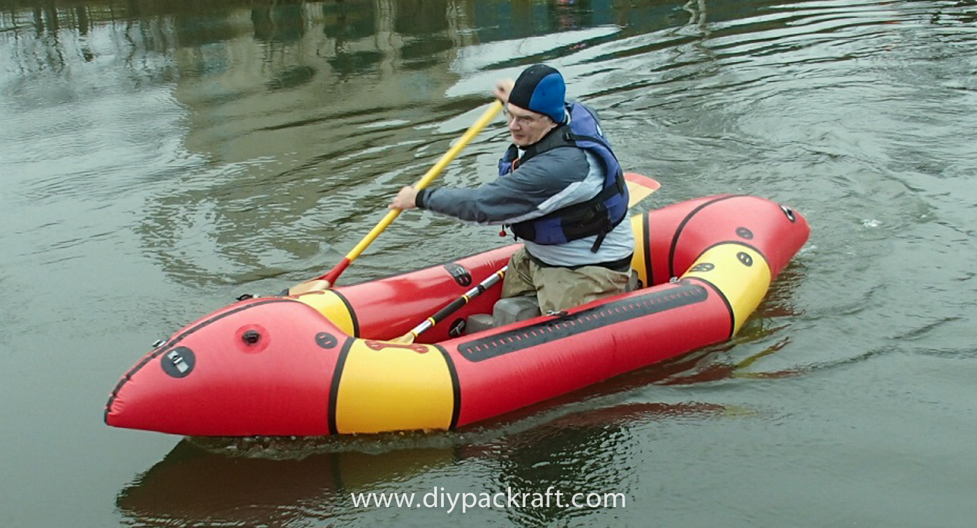 Bruce's Voyageur 2-Person DIY Packraft – First Float! - DIY Packraft