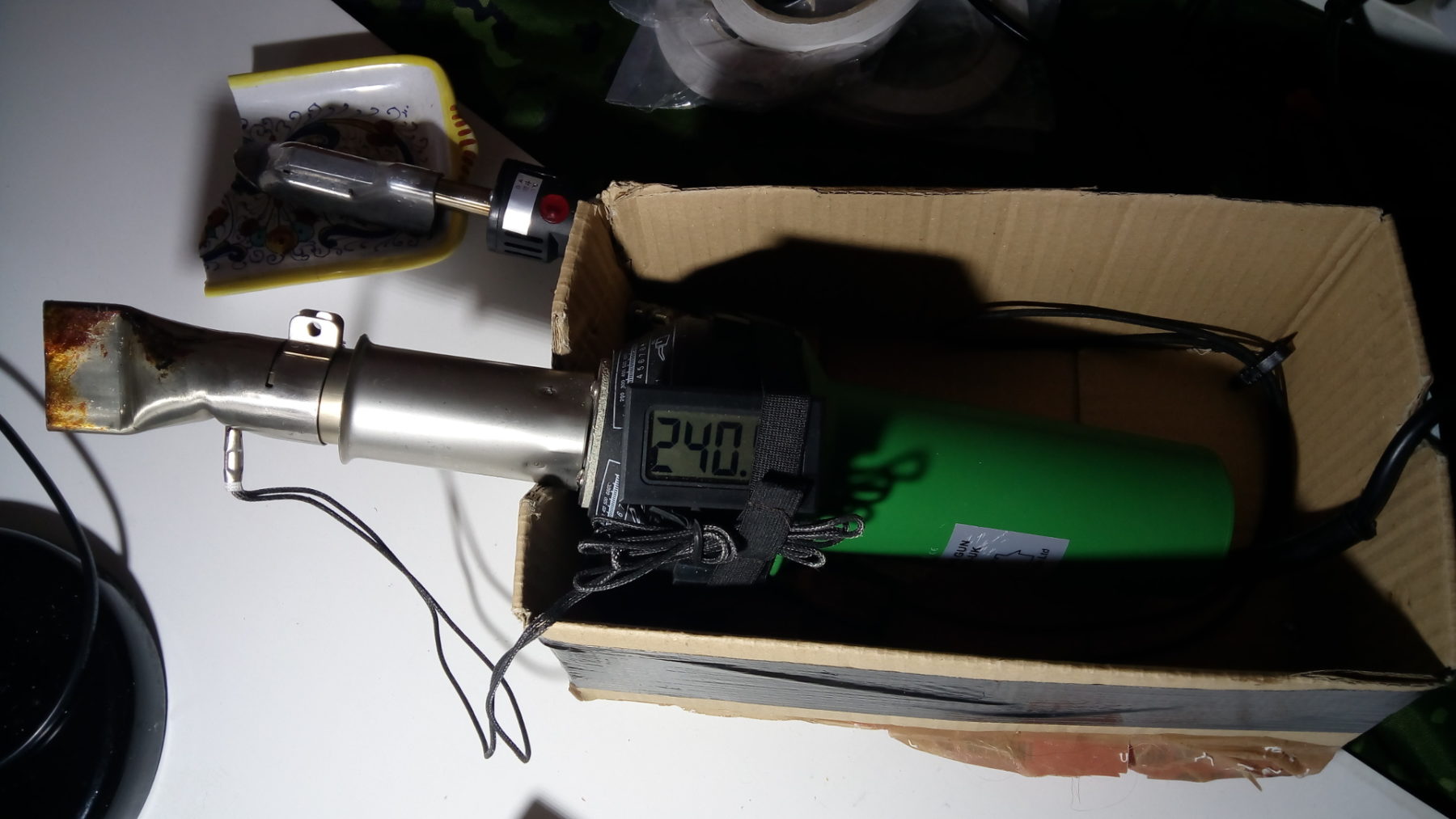 Hot air gun full report DIY Packraft