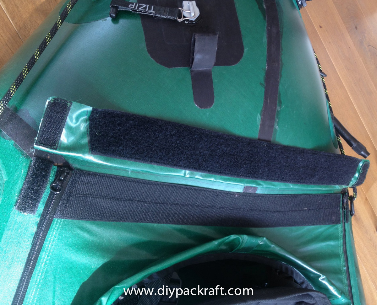 Dom's Convertible Spray Deck - DIY Packraft