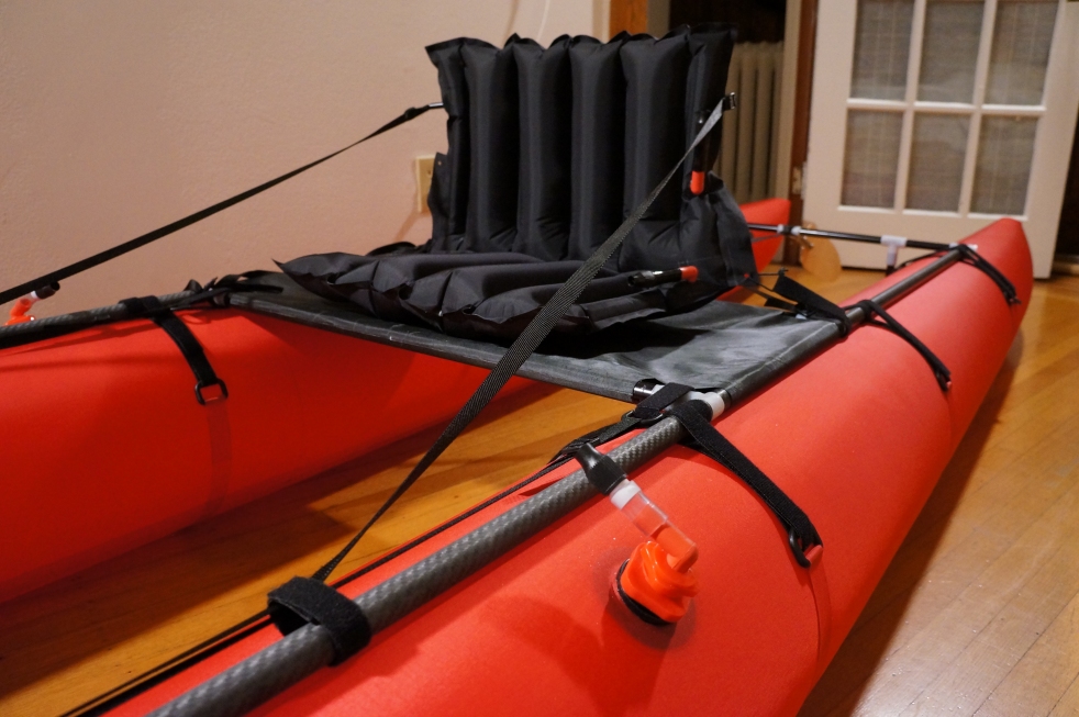 Tim s Pontoon Kayak Version 2 (now with video) DIY Packraft. 
