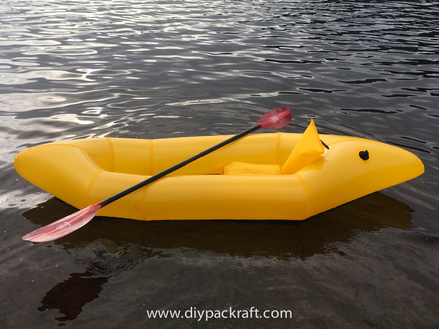 Lightweight Fishing Float Tube - DIY Packraft