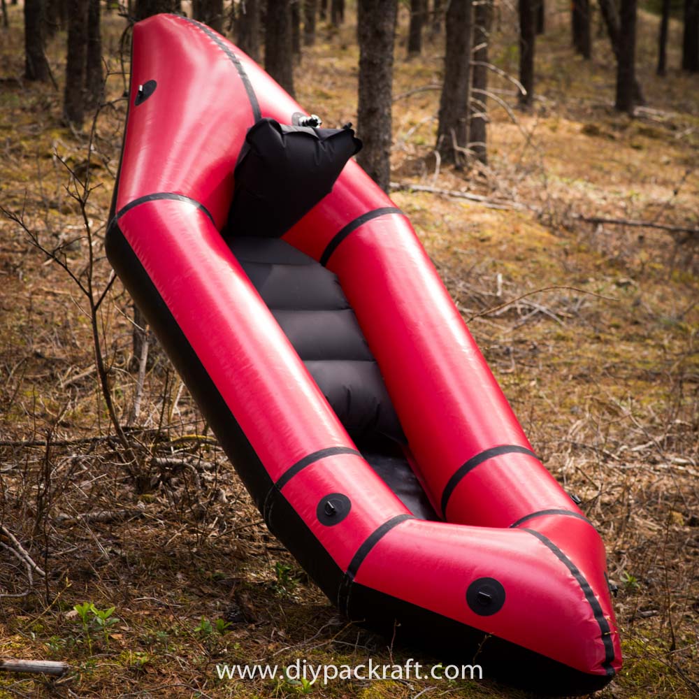 Lightweight Fishing Float Tube - DIY Packraft