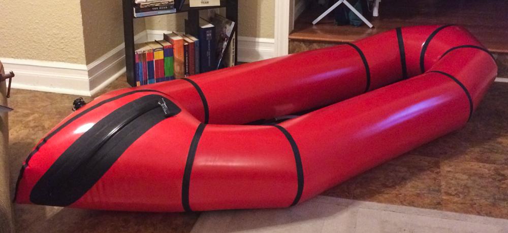 Andy's Red DIY Packraft